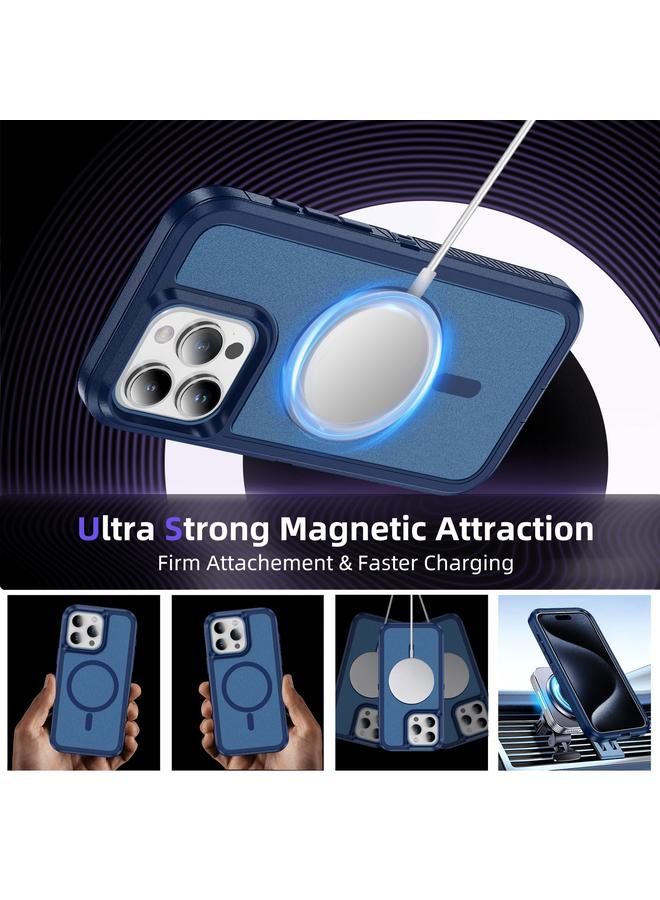 Zaboon Case For iPhone 13 Pro Guard Magsafe Magnetic Ring Matte Phone Case - Image 4