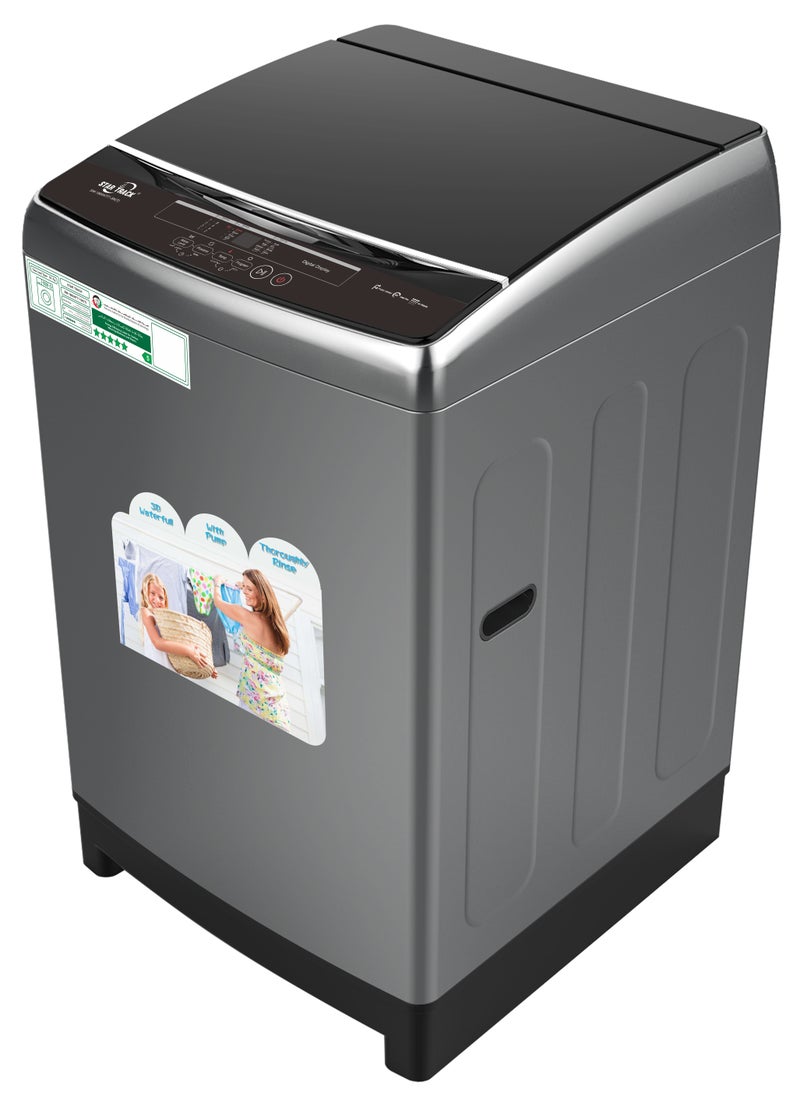 STAR TRACK STAR TRACK 13 kg Top Loading Washing Machine, ESMA 5 Star Energy-Saving, Sliver Color  - Image 1