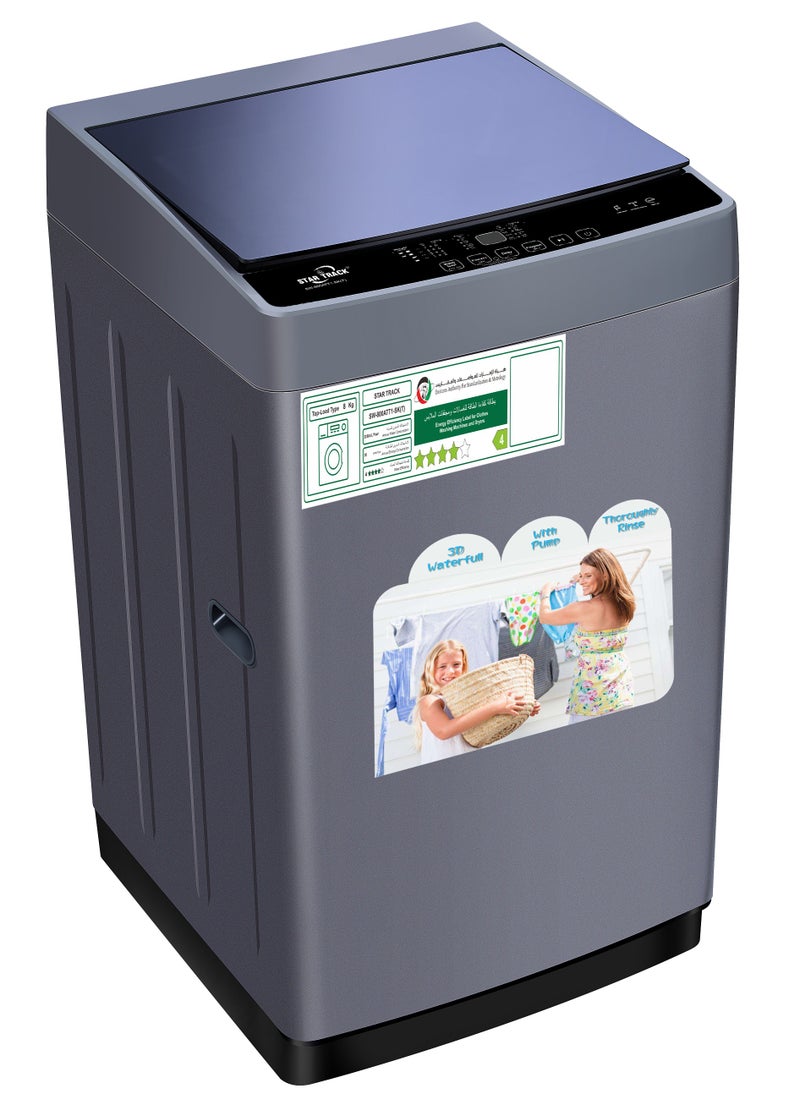 STAR TRACK STAR TRACK 13 kg Top Loading Washing Machine, ESMA 5 Star Energy-Saving, Sliver Color  - Image 2