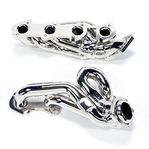 BBK 1615 1-5/8" Shorty Tuned Length Performance Exhaust Headers for Ford Mustang GT - Chrome Finish - Image 2