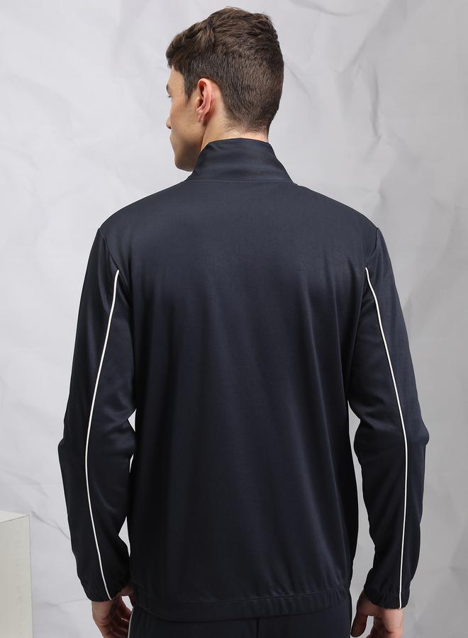 هاي لاندر سويت شيرت بتفاصيل محزوزة وسحَّاب غلق - Image 3