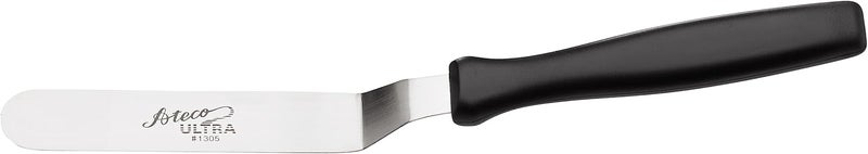 Ateco Ultra Offset Spatula with 4.25" x 0.75" Stainless Steel Blade, 4½", Silver - Image 1