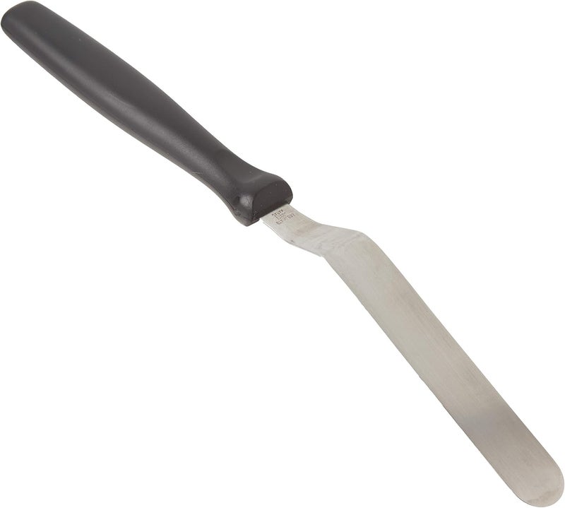 Ateco Ultra Offset Spatula with 4.25" x 0.75" Stainless Steel Blade, 4½", Silver - Image 3