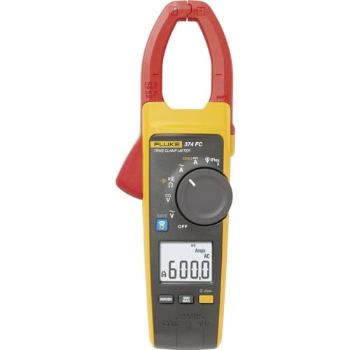 FLUKE-374 FC 600A Ac/Dc TRMS Wireless Clamp - Image 1