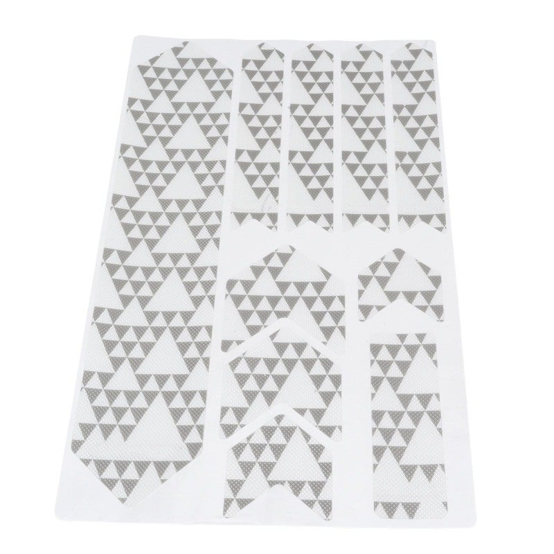 ENLEE 1 Set Bike Frame Protection Tape Anti Scratch Water Proof Protective Film Mountain Bike Frame Guard Grid Pattern - Image 5