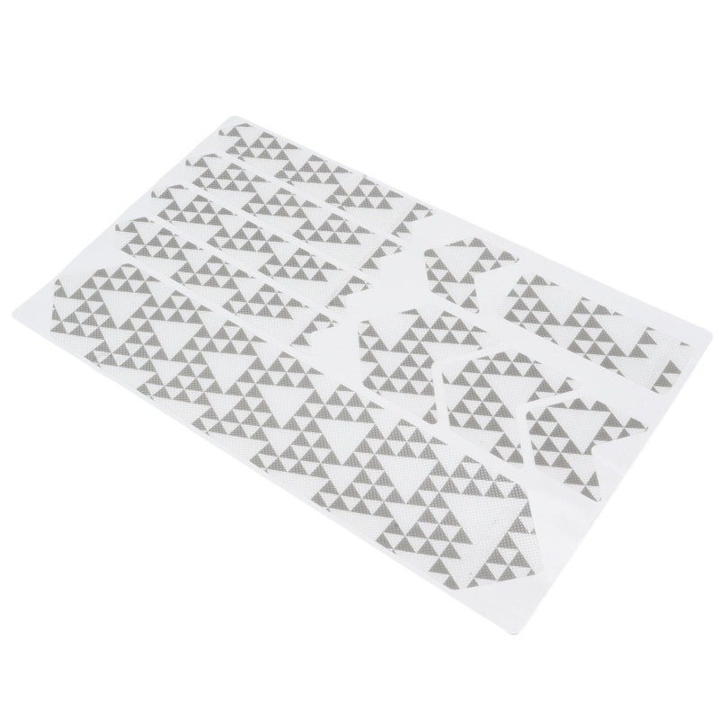 ENLEE 1 Set Bike Frame Protection Tape Anti Scratch Water Proof Protective Film Mountain Bike Frame Guard Grid Pattern - Image 4
