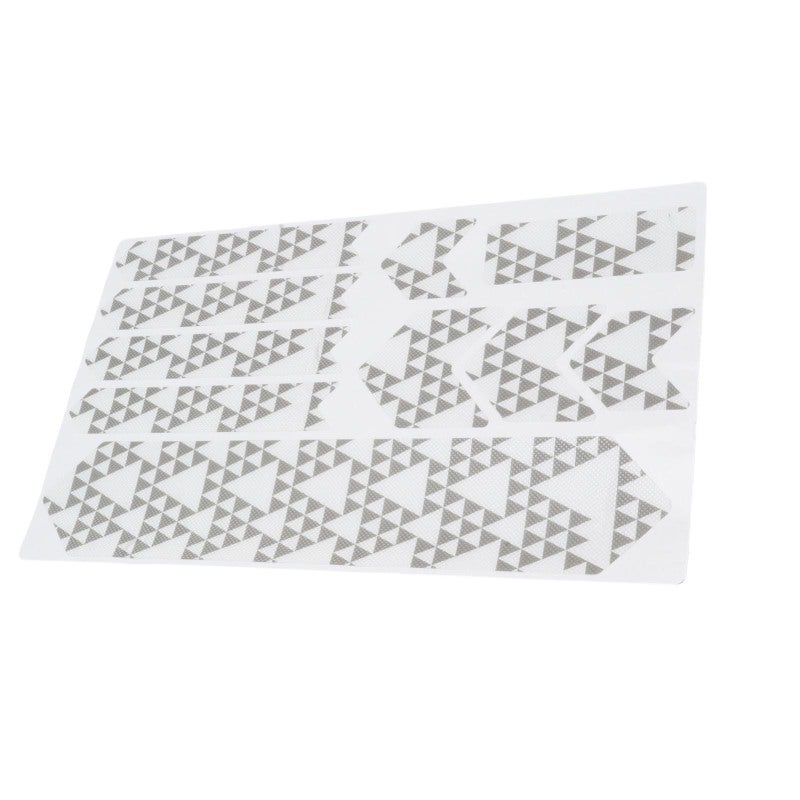 ENLEE 1 Set Bike Frame Protection Tape Anti Scratch Water Proof Protective Film Mountain Bike Frame Guard Grid Pattern - Image 3