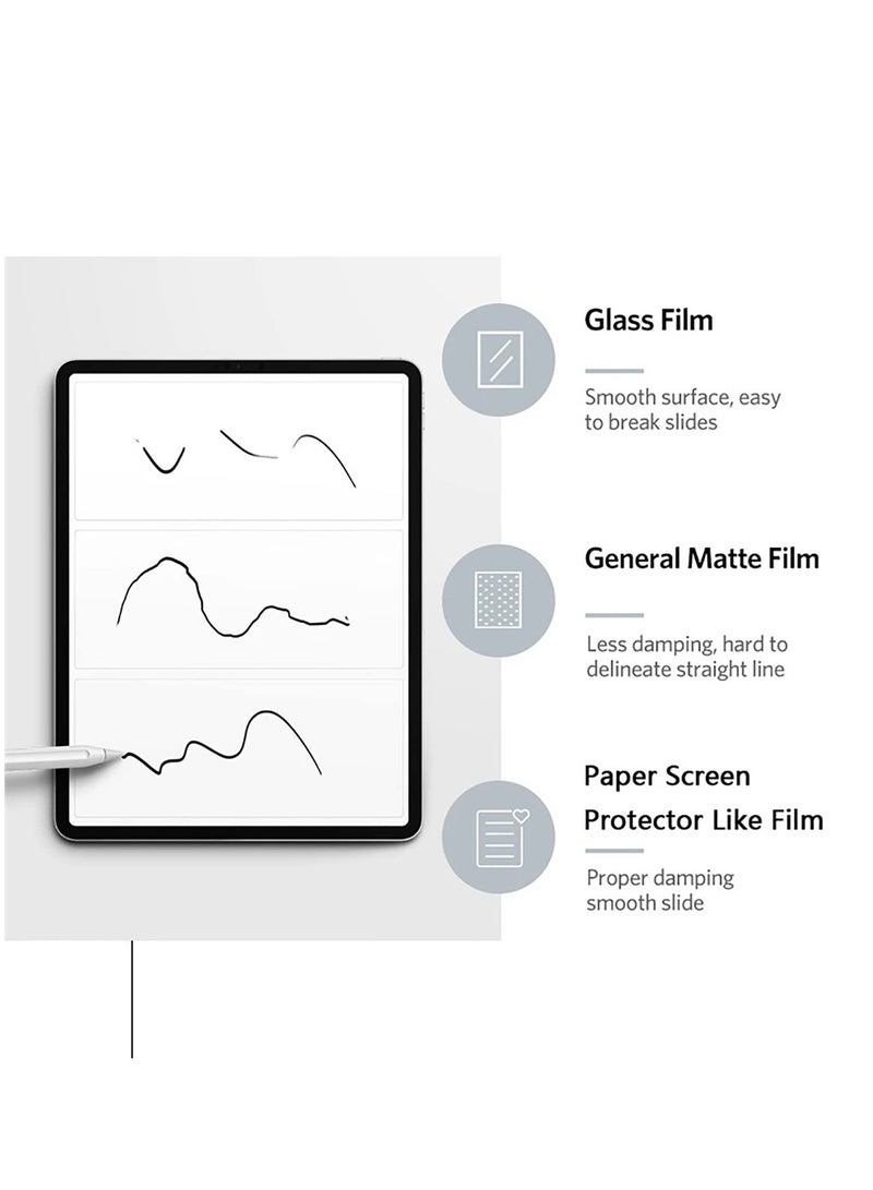 1 Pack Compatible with Xiaomi Redmi Pad Pro 12.1 Inch Paper Screen Protector Drawing Writing Feels Like Paper Anti Glare Scratch Resistant Matte Film - Image 2