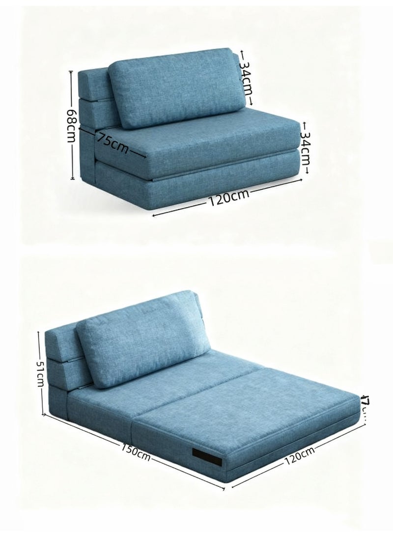 NEWLAN Multifunctional Folding Sofa Bed: The Ultimate Space-Saving Solution with 3 Modes, Stylish Design, Premium Comfort, and Smart Packaging for Modern Small Living Spaces - Image 2