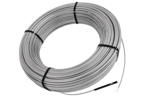 Schluter Ditra-Heat-E-HK Electric Floor Heating Cable Kit with Temperature Sensors - Ideal for Interior Tile Floors - Minimal EMF, Twisted Pair Cables, 120V, 52.9 Feet- DHEHK12016 - Image 4