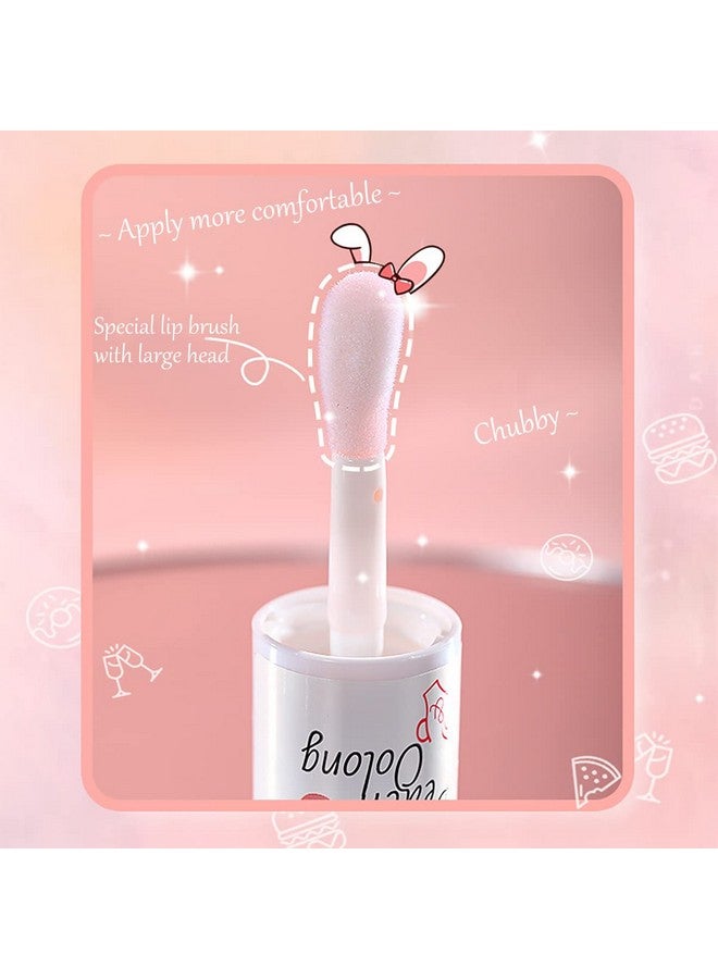 Alisesun 2Pcs Crystal Jelly Lip Oil Moisturizing Hydrating Lip Care Hydrating Lip Gloss Tinted Lip Balm Long Lasting & Nourishing Lip Glow Oil Nonsticky Fresh Texture - Image 4