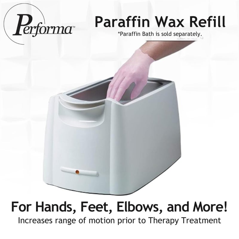 Performa Paraffin Wax Refill, 1 Pound Lavender Scented Beads, Case of 6, Paraffin Bath Wax, Medical Grade Paraffin Wax for Paraffin Bath, Wax Refill for Wax Bath, Good for Hands & Feet - Image 4