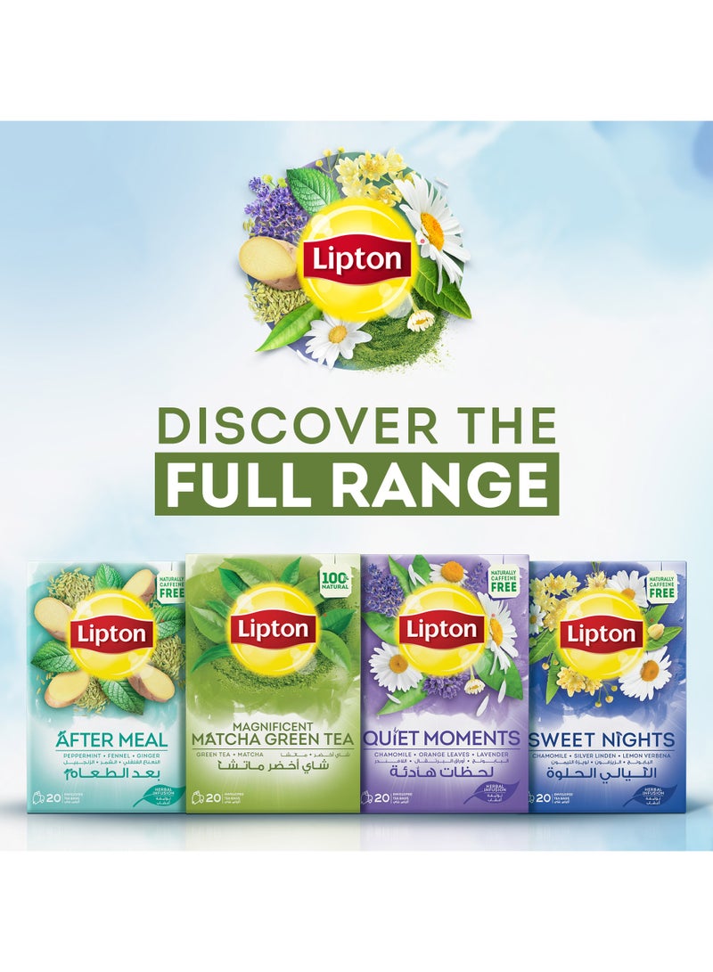 Lipton Magnificent Matcha Green Tea 20 Tea Bags (150g) - Image 5