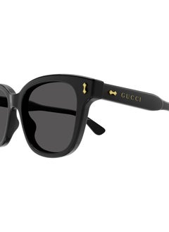 GUCCI Full Rim Men Square Sunglass - GG1264S 001 - Lens Size: 52 mm - Black  - Image 3