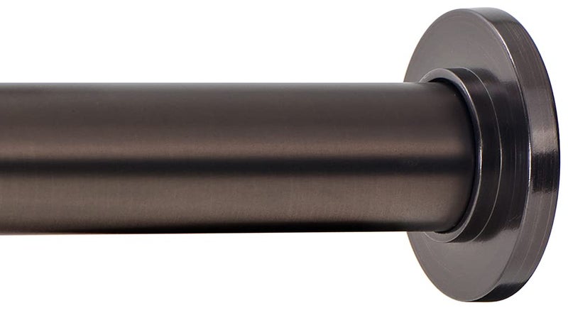 Ivilon Tension Curtain Rod Spring Tension Rod for Windows or Shower 36 to 54 Inch Oil Rubbed Bronze ORB