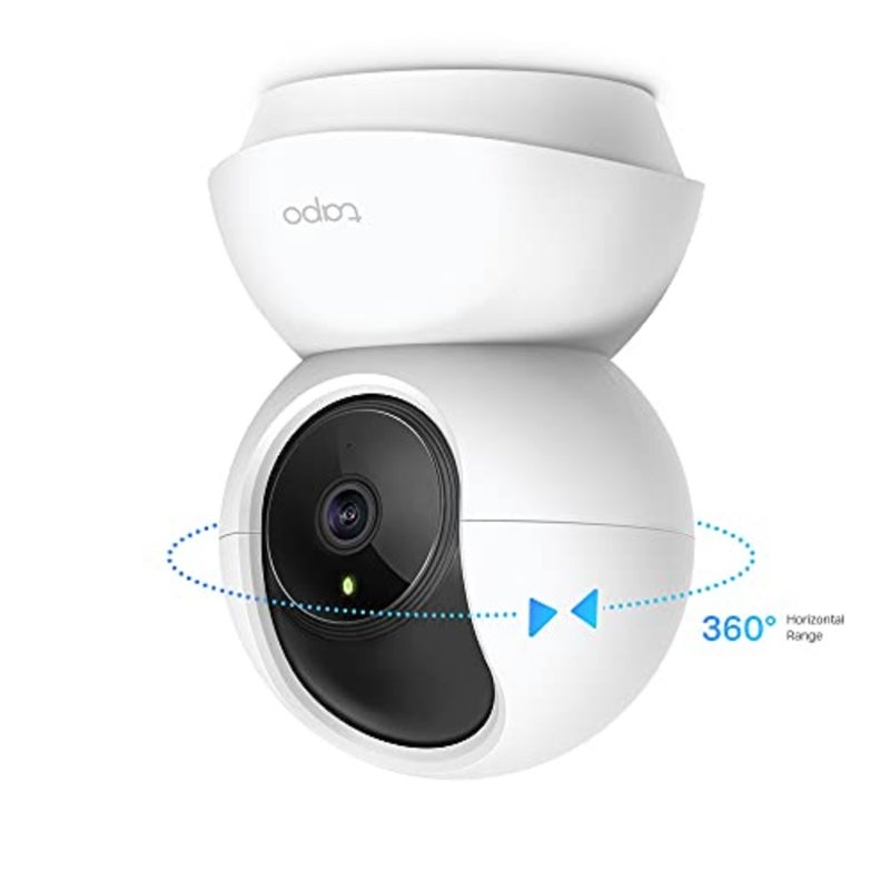كاميرا واي فاي 2K Pan/Tilt Home Security، عرض 360 درجة، كشف بكاء الطفل، تتبع الحركة واكتشافها، رؤية ليلية متقدمة، صوت ثنائي الاتجاه، يعمل مع Alexa وGoogle Home TC71 - Image 2