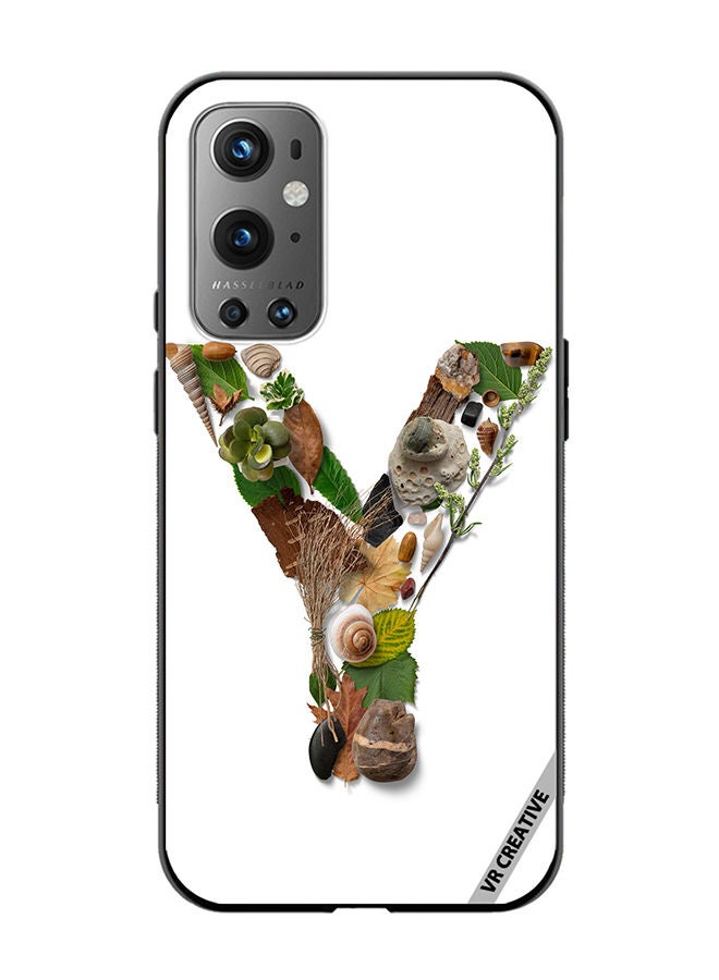 VR CREATIVE Protective Case Cover For OnePlus 9 Pro Alphabet Y Design Multicolour - Image 1