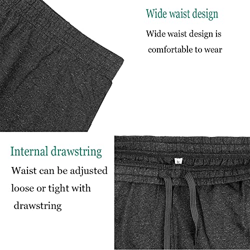 Lehmanlin Men's Bodybuilding Shorts 3 Inch Inseam Workout Training Muscle Short Shorts Stretch Quick Dry(Black-XL) - Image 3