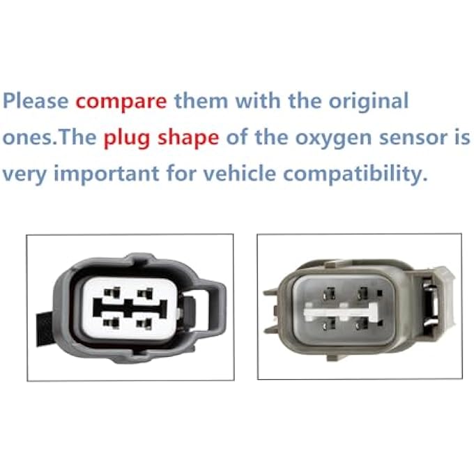 Maxfavor 2Pcs Oxygen Sensor Direct Replacement For Honda 2005 2004 2003 2002 2001 Civic 17L O2 Sensor 2344092 2344123 Upstream Downstream 02 SensorD17A7 Engine Only - Image 4