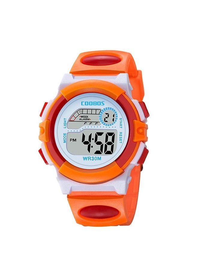 Coobos - Kids' Water Resistant Rubber Digital Watch - Image 1