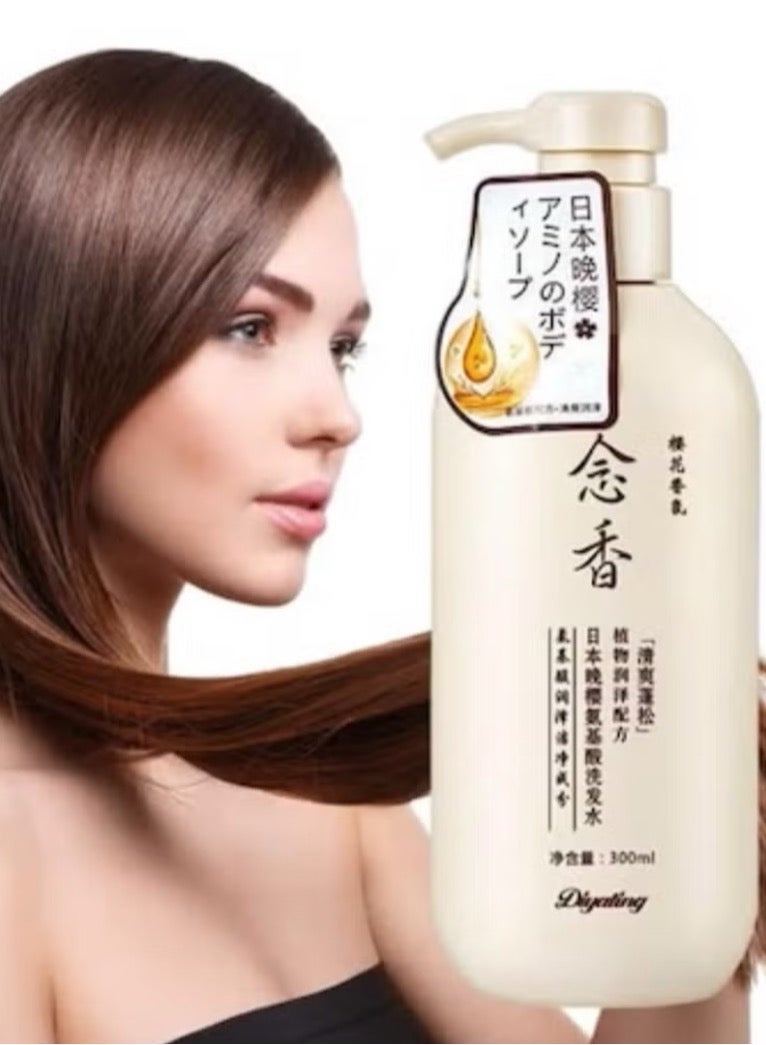 Diyating Original Japanese shampoo for hair growth, prevent hair loss and remove dandruff 300 ml - Image 1