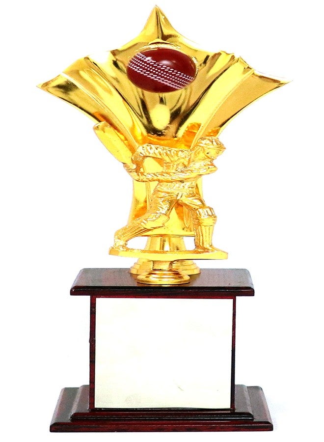 Sigaram Trophy| Sports Competition Student Academy Appreciation Employees| 40 cm Gold and Brown - Image 1