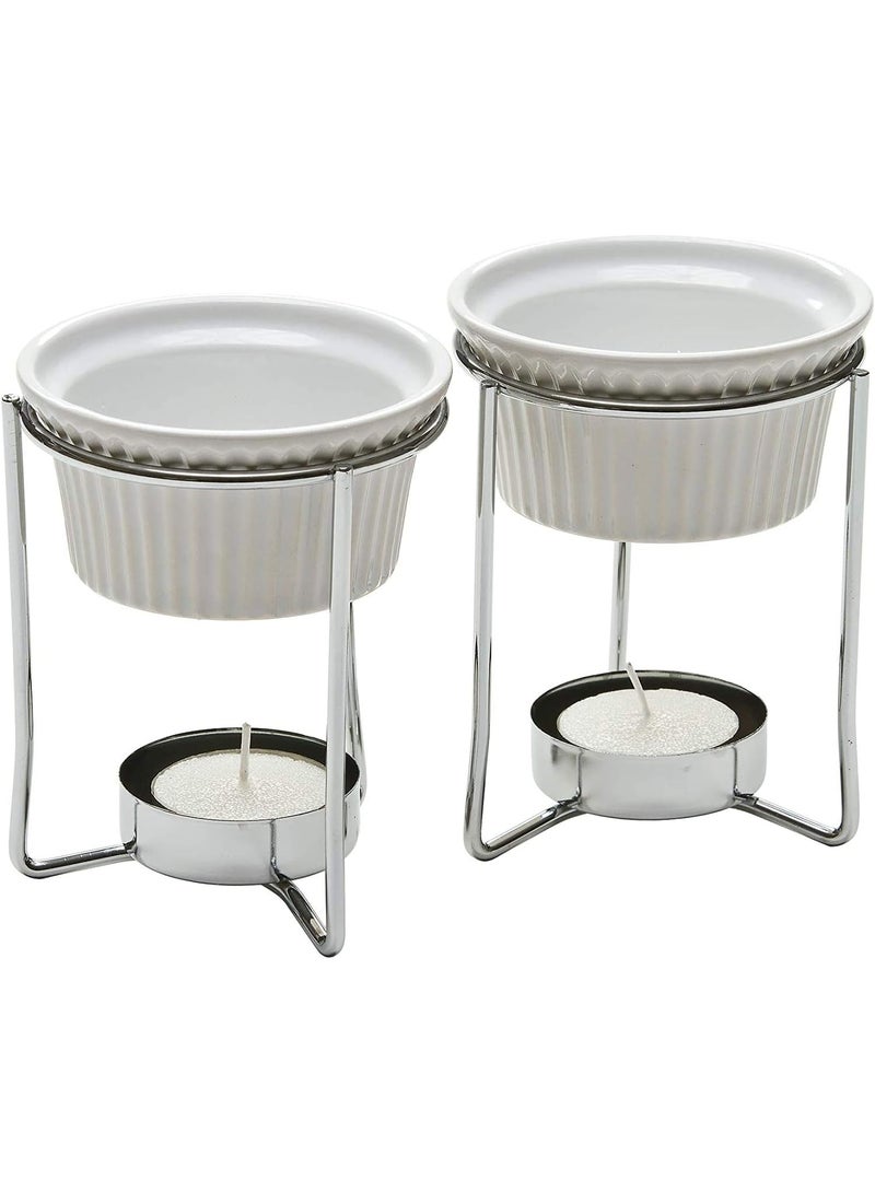 PREPWORKS Prepworks by Progressive Ceramic Butter Warmer Fondue Set  - Image 1