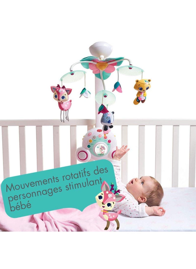 Tiny Love - Soothe N Groove Baby Mobile 0 Months Plus Converts From Crib Mobile to Standalone Music Box and 18 Plus Melodies Tiny Princess Tales - Image 1