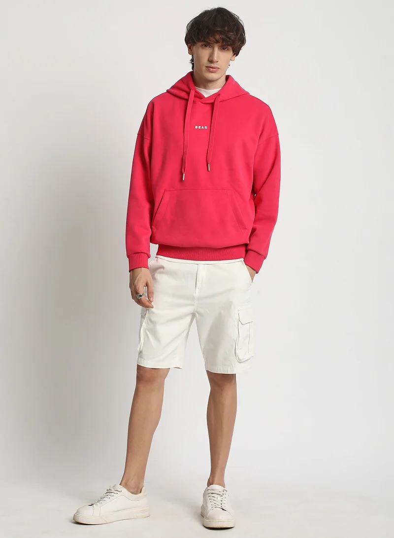 THE BEAR HOUSE Men's Hoodie Casual Pullover Sweatshirt with Kangaroo Pocket and Adjustable Hood Soft Warm and Stylish for Winter Travel and Everyday Wear