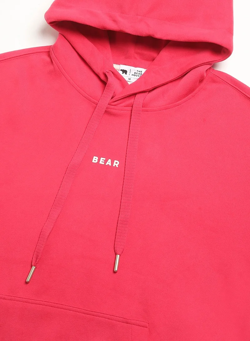 THE BEAR HOUSE Men's Hoodie Casual Pullover Sweatshirt with Kangaroo Pocket and Adjustable Hood Soft Warm and Stylish for Winter Travel and Everyday Wear