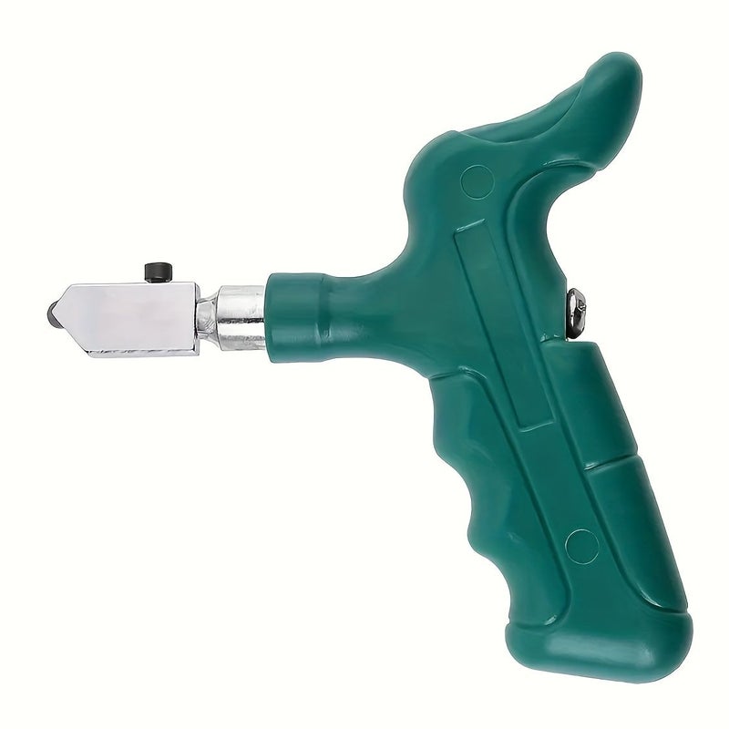 Green Diamond Glass Tile Cutting Tool Kit 8 Piece Portable Ergonomic Manual - Image 1