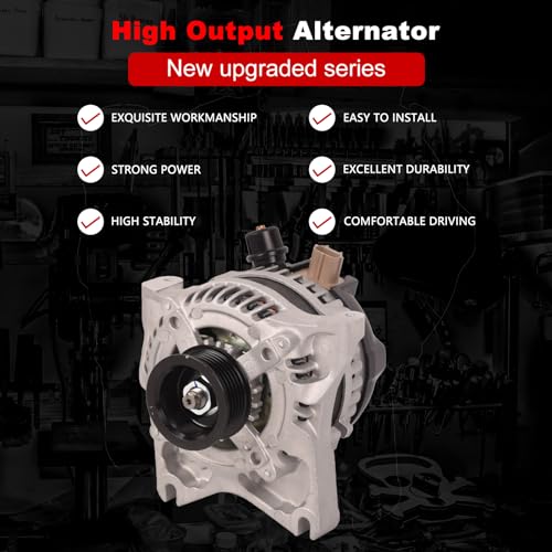 TOPAZ مولد طاقة توبيز متوافق مع فورد إكسبيديشن 2006 2007 2008 لينكولن نافيجيتور 2006 2007 2008 V8 5.4L 1042104700 11431 12V 150A - Image 3