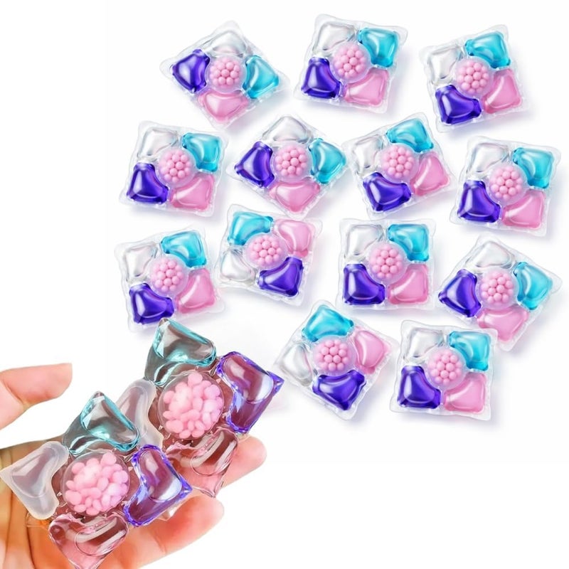 laundry pods 5 in 1 for washing machine suitable for Front/Top Load, Odor, Stain Remover, Semi-automatic Detergent pods, smart shot Laundry Cleaning Tablets (Pack of 30) - Image 1