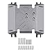 Pothyes CNC Aluminum Center Gearbox Mount Transmission Skid Plate for Axial Wraith 90018 110 RC Crawler Upgrade Part Gray - Image 4