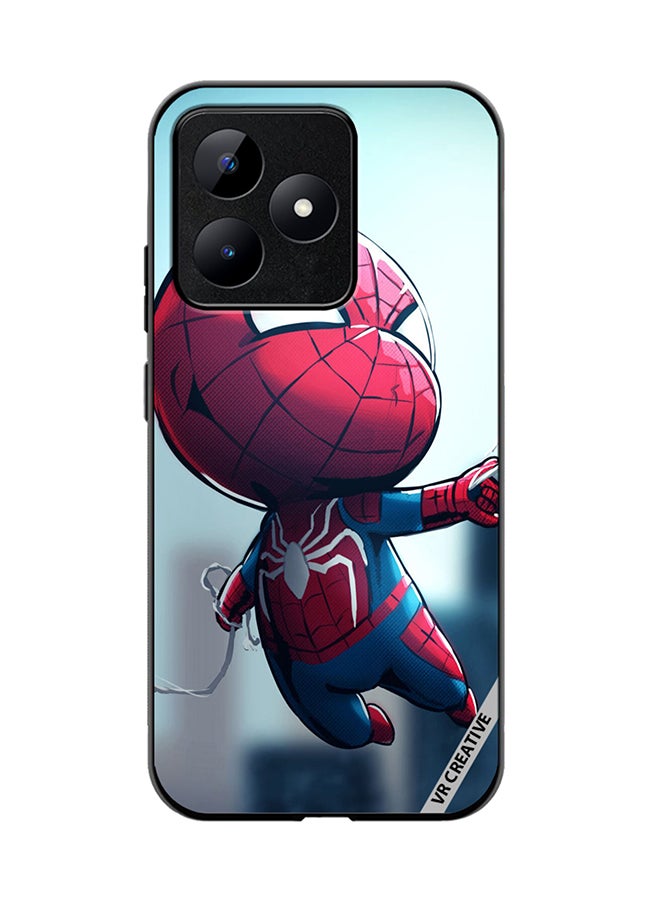 VR CREATIVE Protective Case Cover For Realme C53 Spiderman Design Multicolour - Image 1