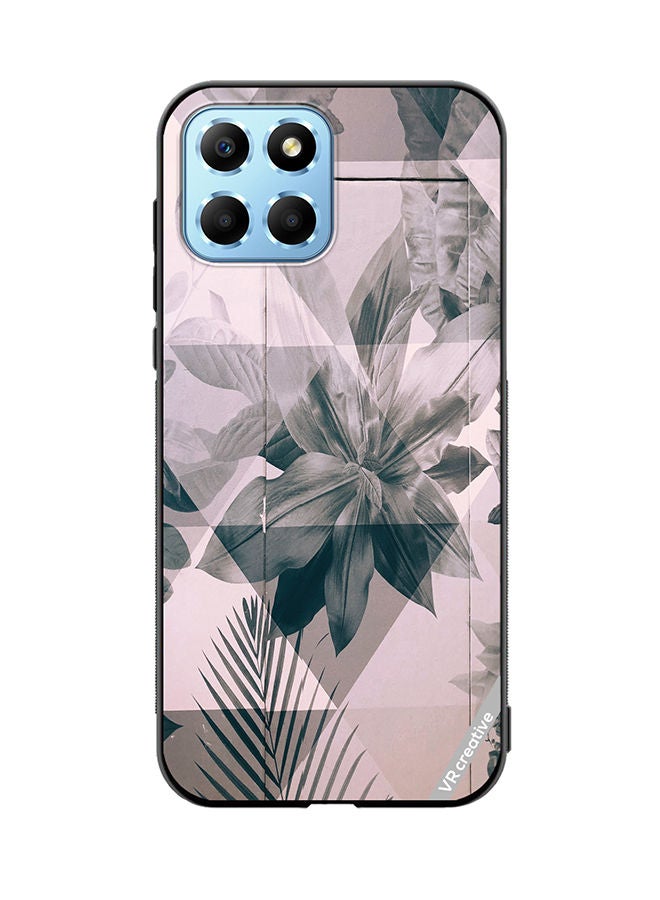 VR CREATIVE Protective Case Cover For Honor X8 5G Symmetric Floer Design Multicolour - Image 1