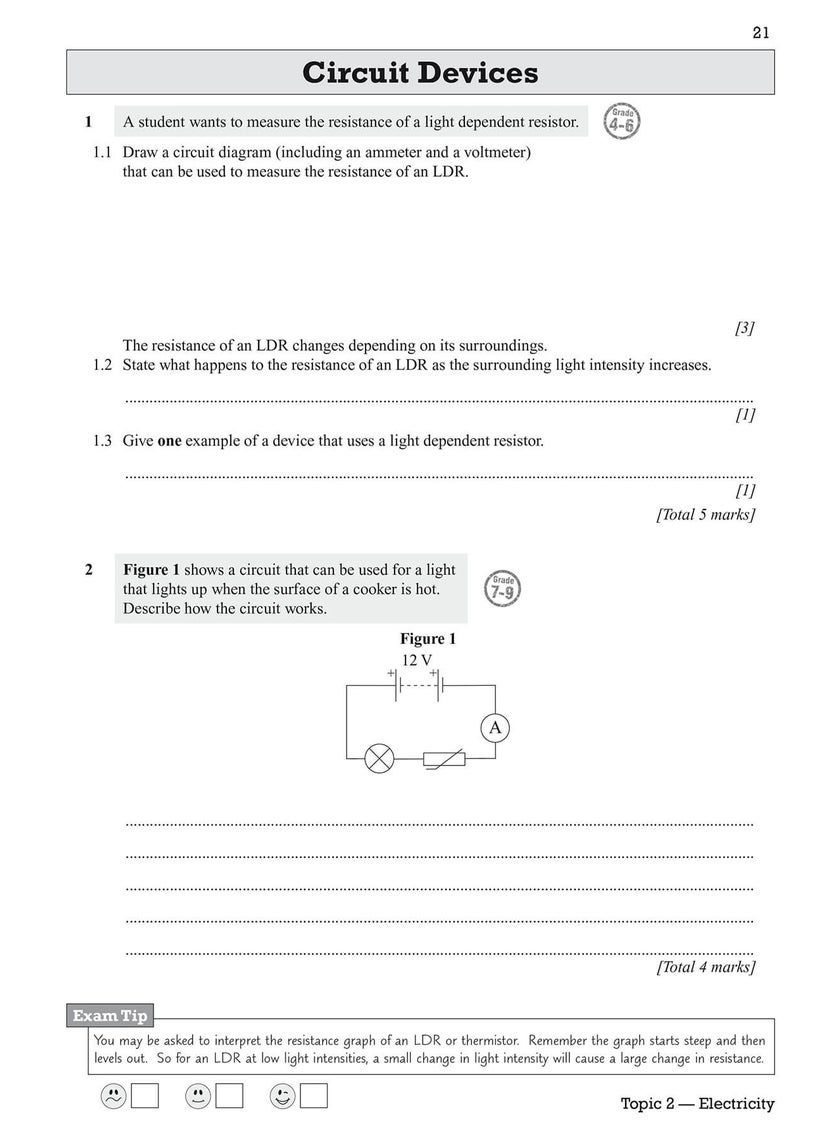 null - GCSE Physics AQA Exam Practice Workbook - Higher (answers sold separately) - Image 1