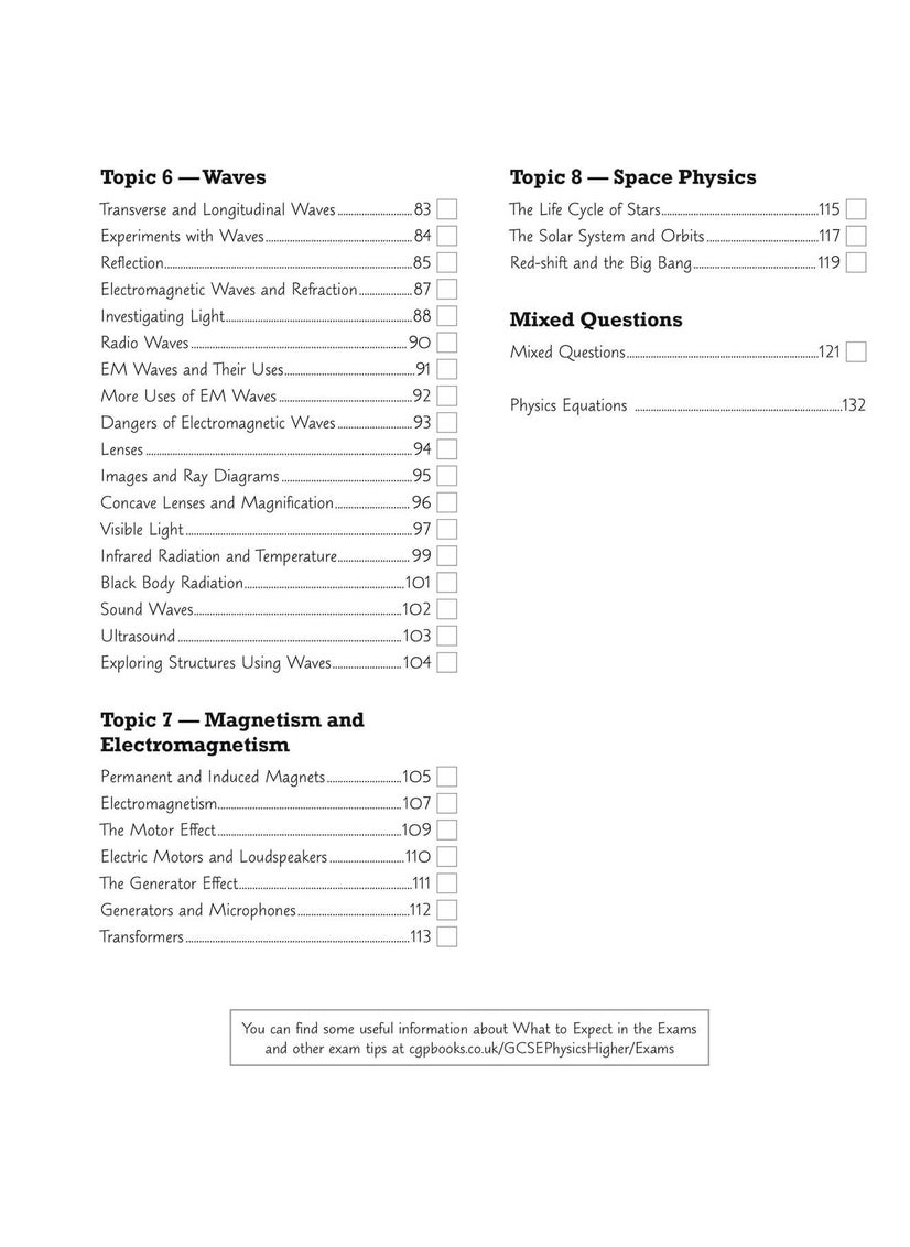 GCSE Physics AQA Exam Practice Workbook - Higher (answers sold separately)  - Image 3