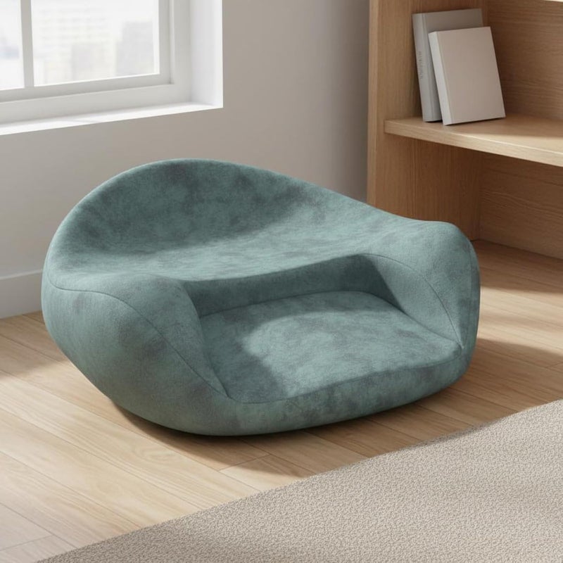 Meditation Cushion Soft Cushioning Tranquil Seat Cushion Ergonomic Support Meditation Pillow Floor Pillow for Library, Starry Gray - Image 2