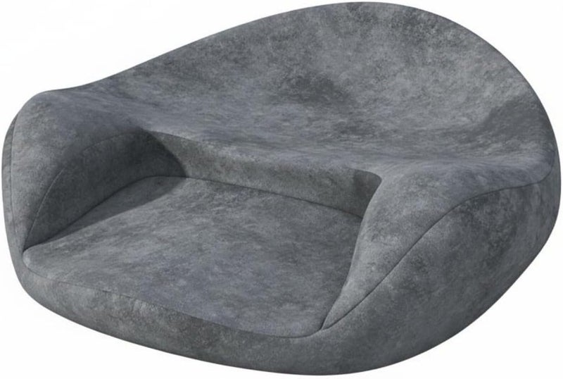 Meditation Cushion Soft Cushioning Tranquil Seat Cushion Ergonomic Support Meditation Pillow Floor Pillow for Library, Starry Gray - Image 1
