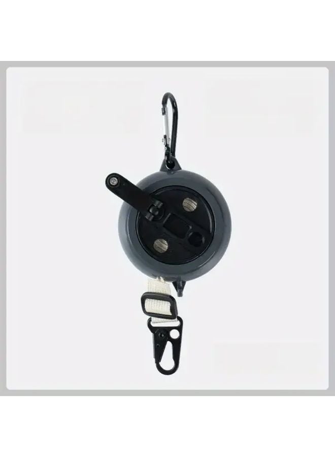 Retractable 13.4FT Green Travel Clothesline Portable Adjustable Laundry Rope For Outdoor Camping - Image 5