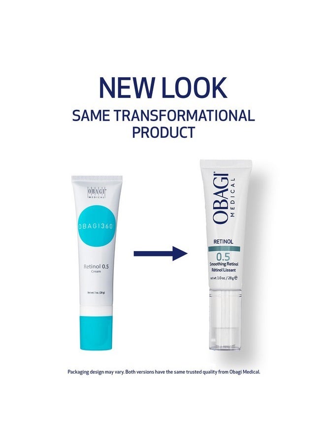 Obagi Medical - Obagi360 Retinol 0.5 Cream - Helps Reduce the Appearance of Fine Lines and Wrinkles & Smooth Texture with Minimal Irritation - 1 oz - Image 1