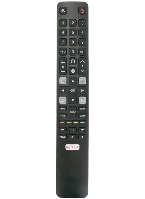 Rc802N Yai2 Replaced Remote Control Applicable For Tcl Tv L50E3800Fs Led55P6500Us 50Uf1 55Uf1 65Uf1 32Sf1 40Sf1 43Uf2 50Uf2 55Uf2 65Uf2 55E19Us 65E19Us 55E5900Us 55S6500Fs