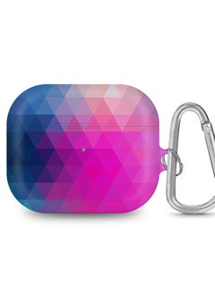 StylePods Case for Airpods 3rd Gen Case With Anti-Lost Keychain - Violet Prism