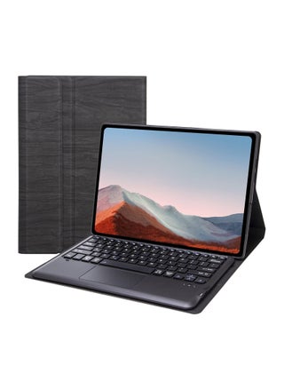 Arabic and English keyboard cover for Surface Pro 4/5/6/7/Surface Pro8/Surface Pro9, leather tablet cover with wireless detachable Bluetooth keyboard and trackpad mouse - pzsku/Z4BE2ED7D0E597B92A15FZ/45/_/1739244766/89df743d-7d67-4764-862c-cfd170032558