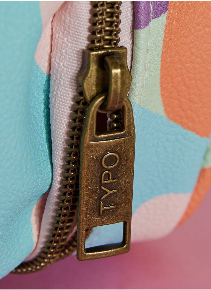 Typo - Luca Mixed Recycled Pu Pencil Case - Image 1
