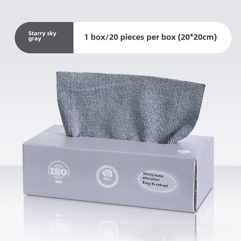 Disposable Wet Dry Cleaning Wipes Starry sky gray)