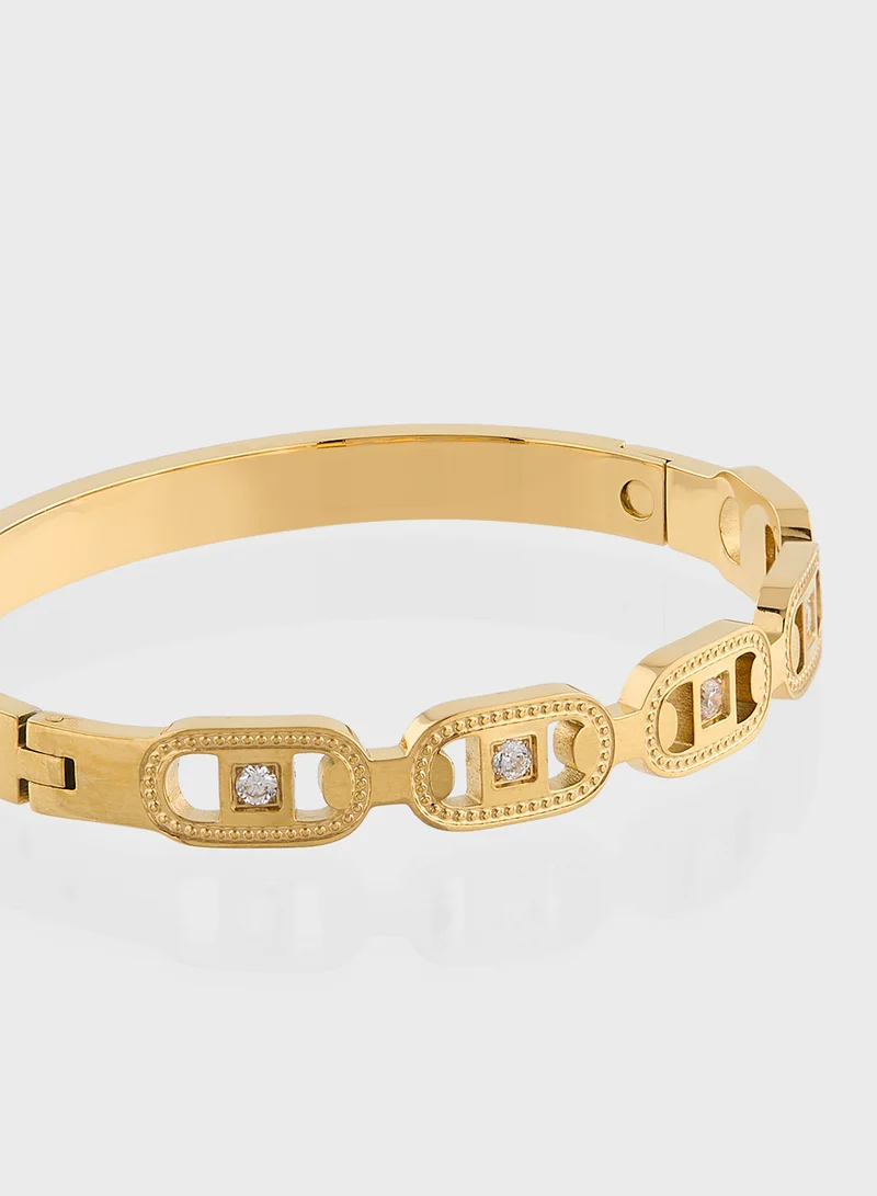 ستورتز Noor Black Bracelet - Gold