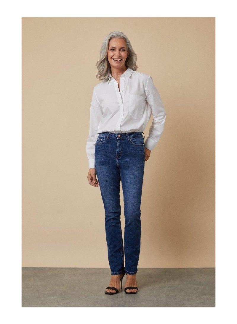 Wallis - Petite Harper Straight Leg Jean - Image 1