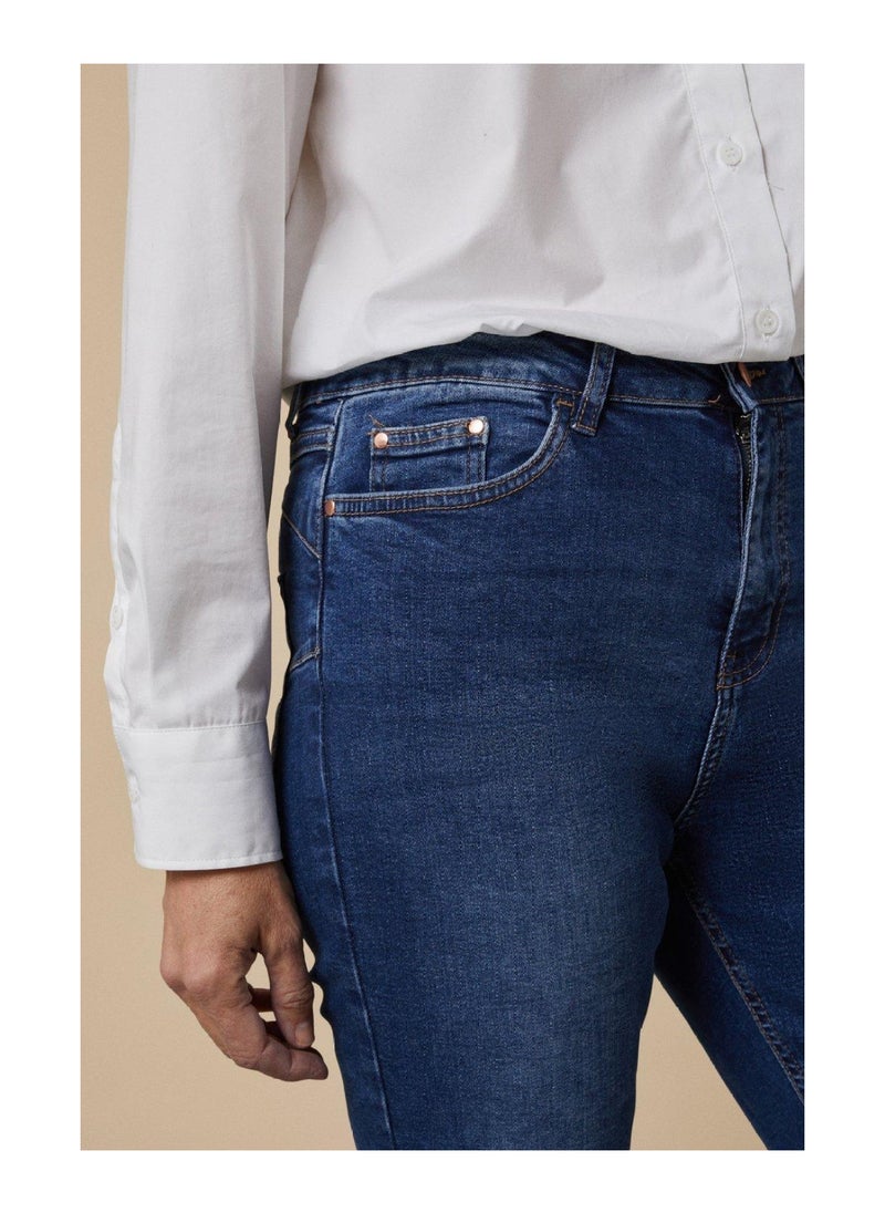 Wallis - Petite Harper Straight Leg Jean - Image 1